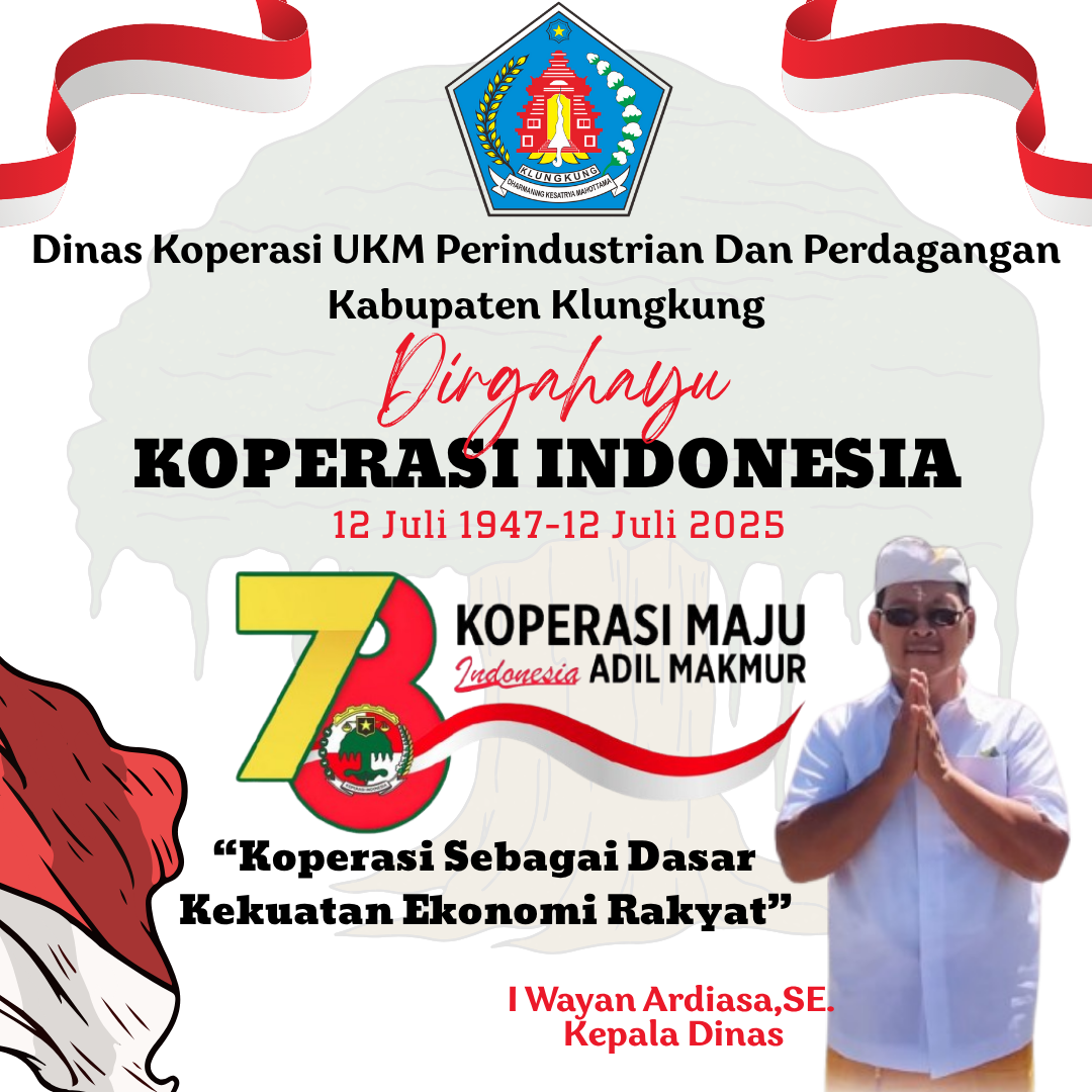Dirgahayu Koperasi Indonesia Ke- 78