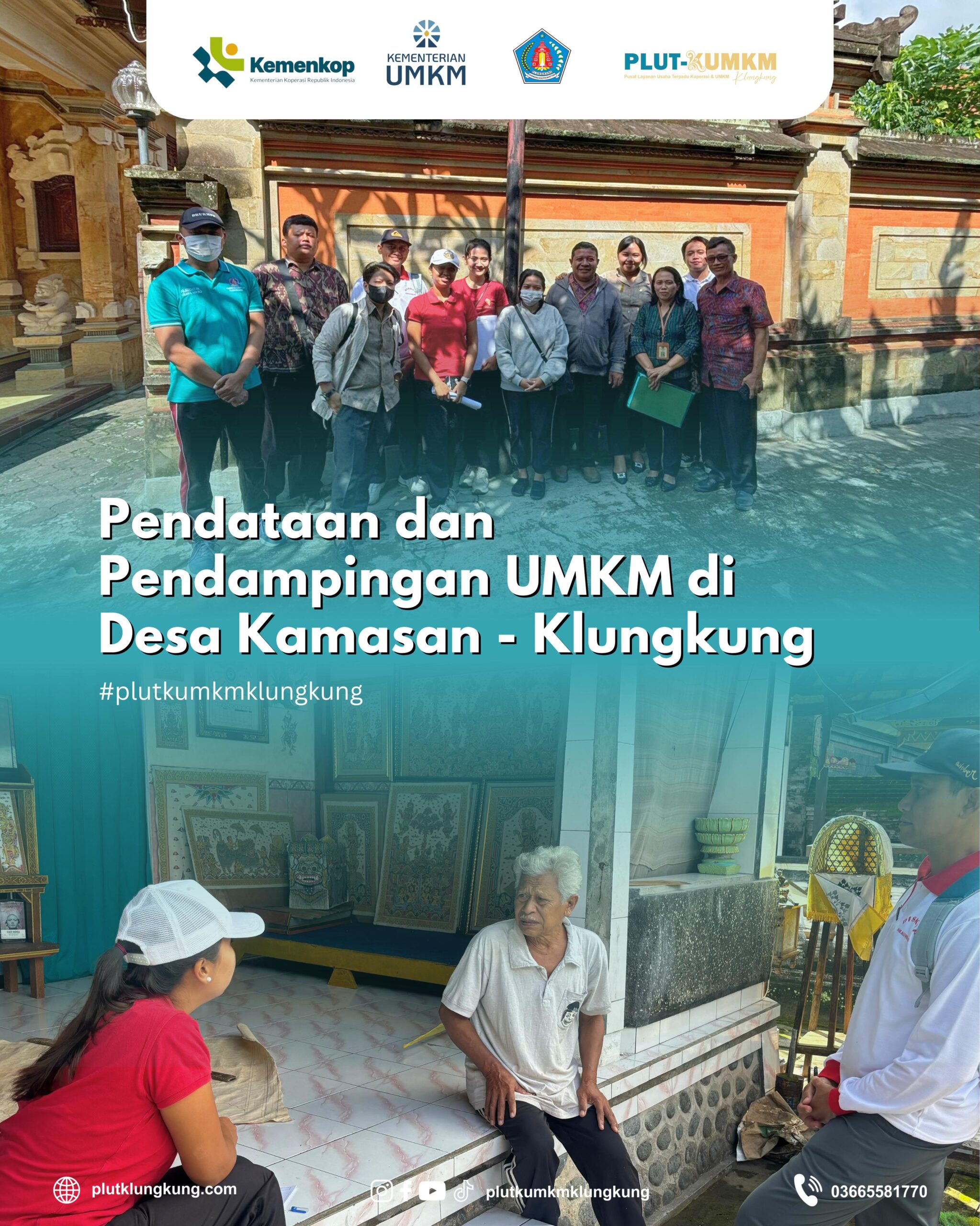Pendataan Dan Pendampingan Pelaku UMKM di Desa Kamasan – Klungkung