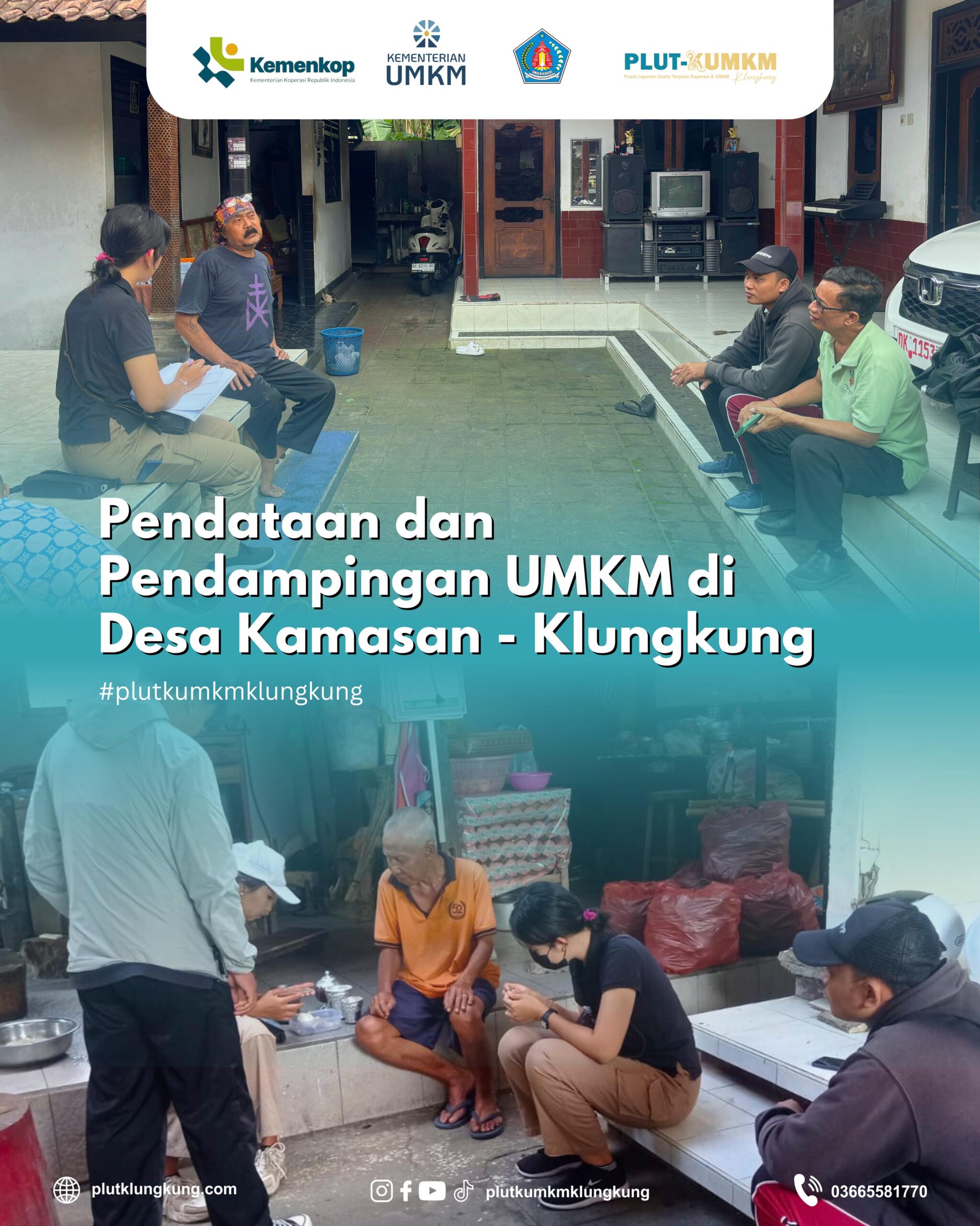 PENDATAAN DAN PENDAMPINGAN PELAKU UMKM di Desa Kamasan – Klungkung