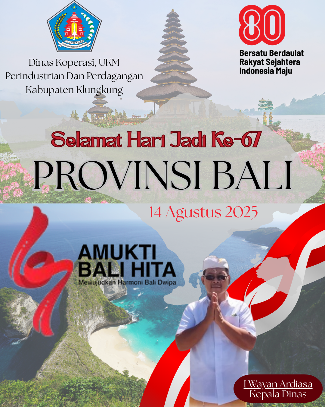 Hari Jadi Provinsi Bali Ke-67