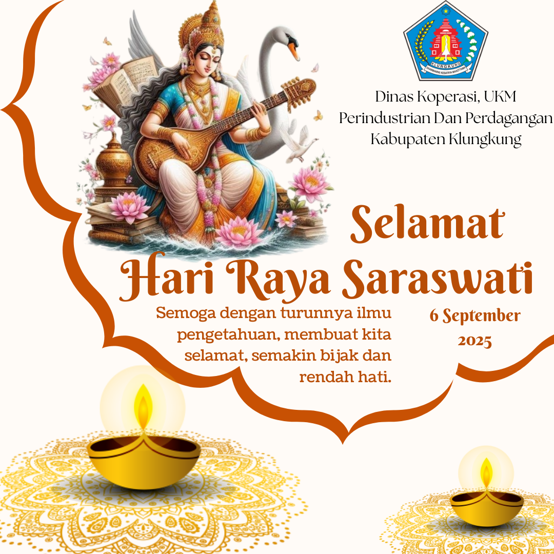 Selamat Hari Raya Saraswati 6 September 2025