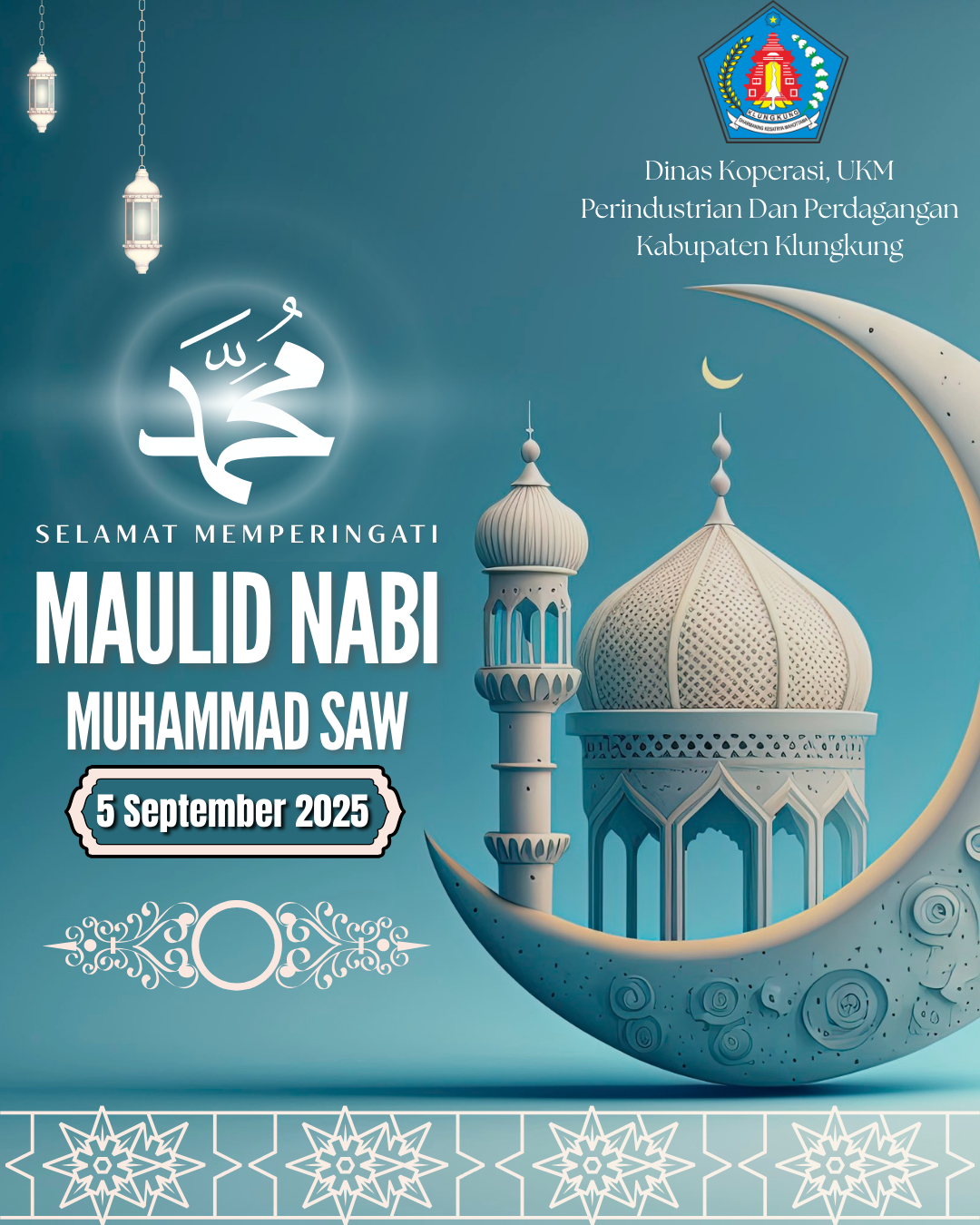 Selamat Memperingati Hari Maulid Nabi Muhammad SAW