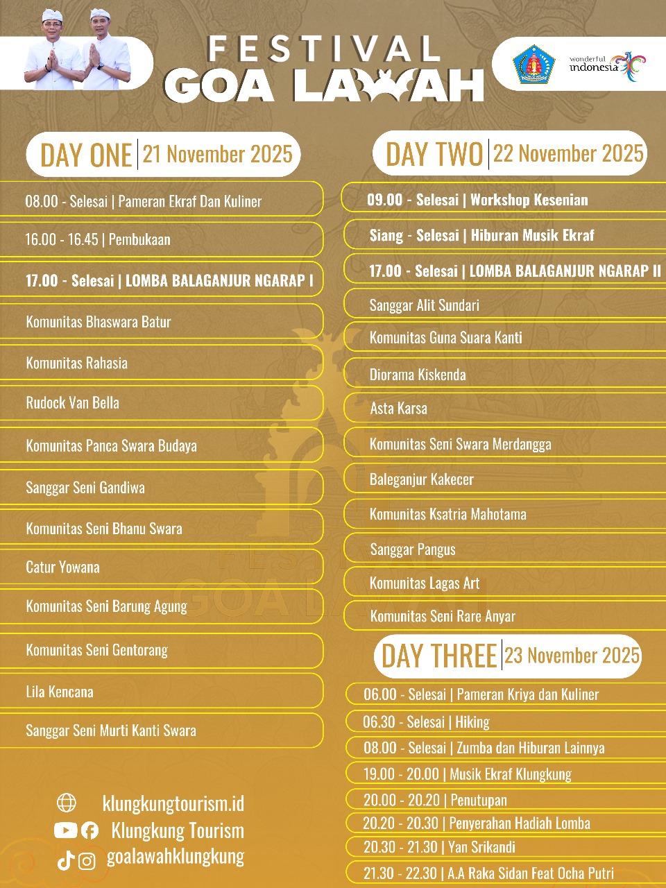 Festival Goa Lawah 2025