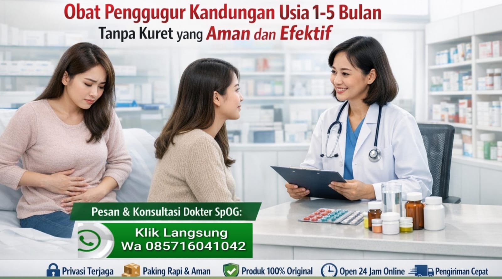 Cara menggugurkan kandungan sebenarnya